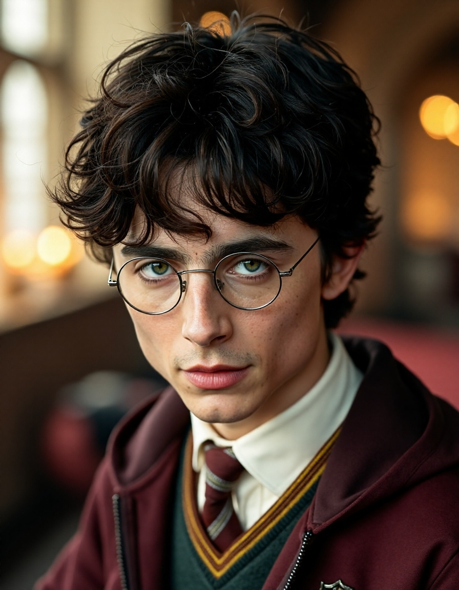 Timothée Chalamet as Harry